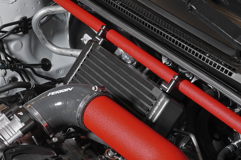 Subaru WRX Oil Cooler Kit - Top Mounted - Perrin Performance - Full Kit - `15-`25